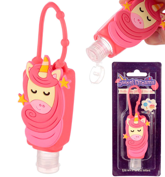 Envase Gel hidroalcoholico rellenable Unicornio / Nadie sin regalo