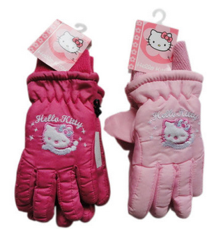 Guantes nieve Hello Kitty / Nadie sin regalo