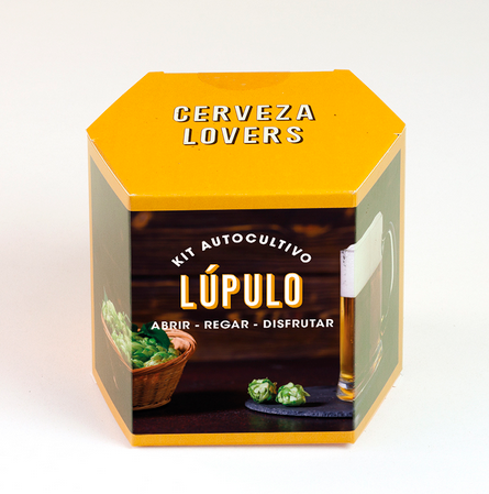 Kit de autocultivo Lúpulo caja / Nadie sin regalo