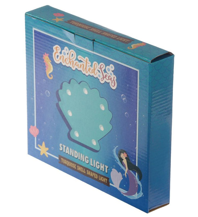 Concha marina de luz led de frente caja / Nadie sin regalo