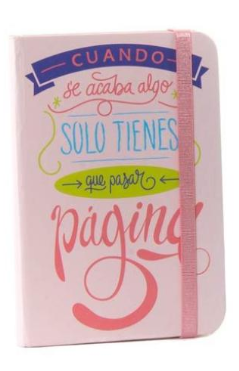 Pitillera larga " Cuando se acaba algo solo tienes que pasar página" / Nadie sin regalo