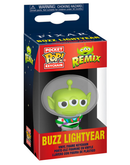 Llavero Pocket POP Disney Pixar Alien Remix Buzz en su caja / Nadie sin regalo