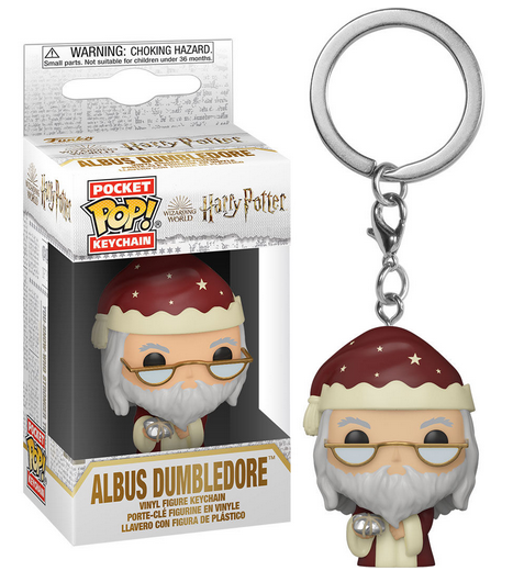 Llavero Pocket Harry Potter Holiday Dumbledore / Nadie sin regalo
