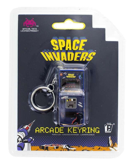 Llavero Space Invaders Arcade en el envoltorio / Nadie sin regalo