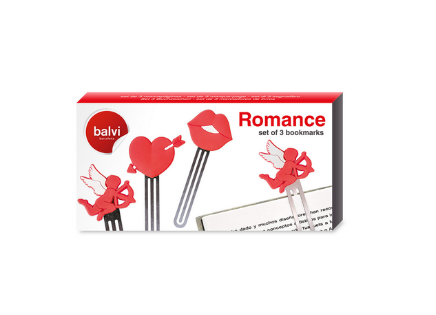 Marcapáginas Romance caja / Nadie sin regalo
