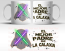 Taza "El mejor padre de la galaxia" / Nadie sin regalo