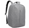 Mochila para portátil gris 15,6" Travelsafe 42 cm