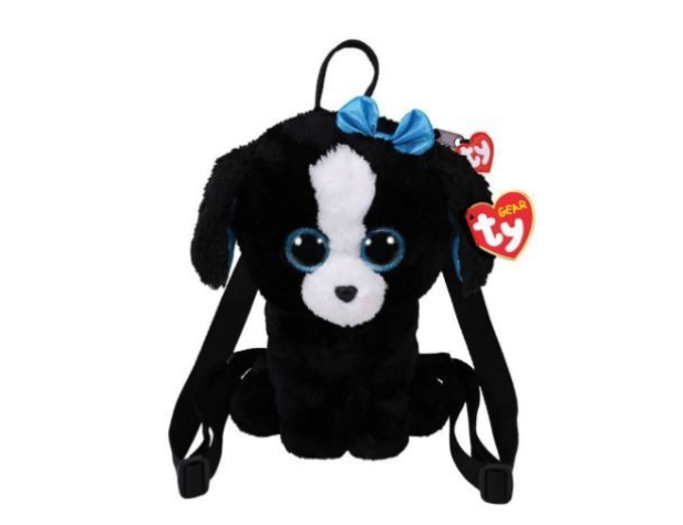Mochila peluche perro Ty  28 cm / Nadie sin regalo