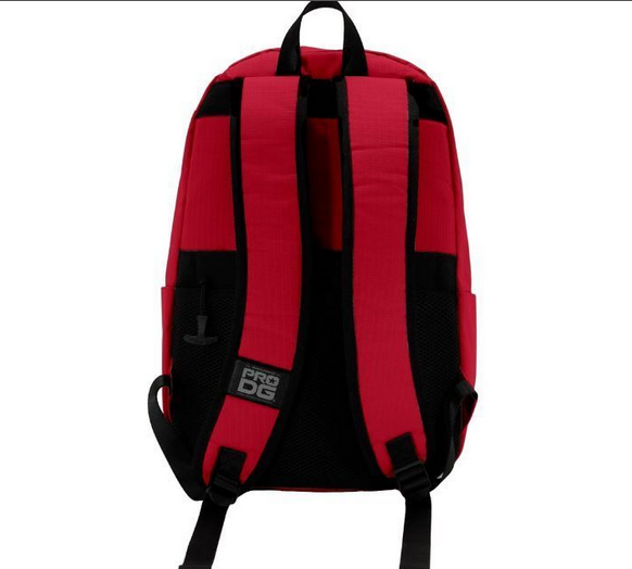 Mochila para portátil roja 14,1" 44 cm por detrás / Nadie sin regalo