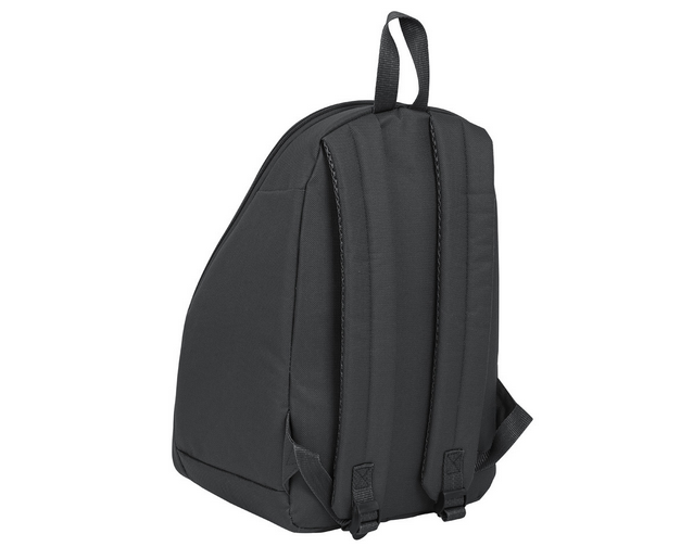 Mochila nevera de 36cm en negro por detrás / Nadie sin regalo