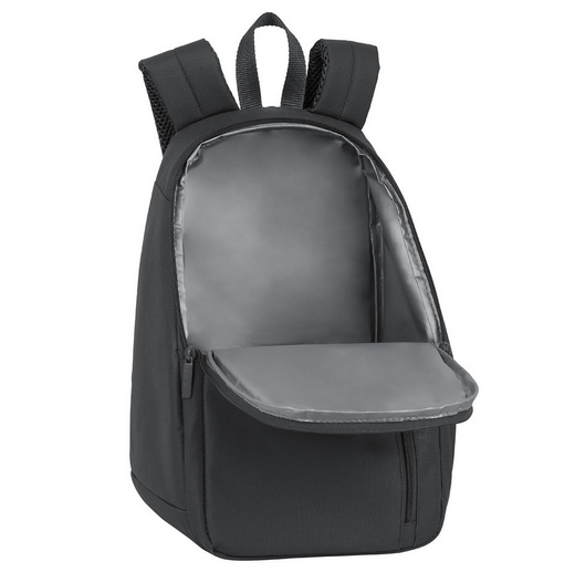 Mochila nevera de 36cm en negro interior / Nadie sin regalo