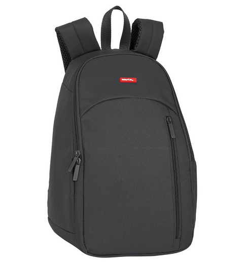Mochila nevera de 36cm en negro / Nadie sin regalo