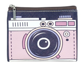 Monedero cámara de fotos rosa / Nadie sin regalo