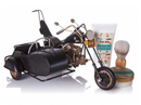 Kit para el afeitado. Moto con sidecar vintage/ Nadie sin regalo
