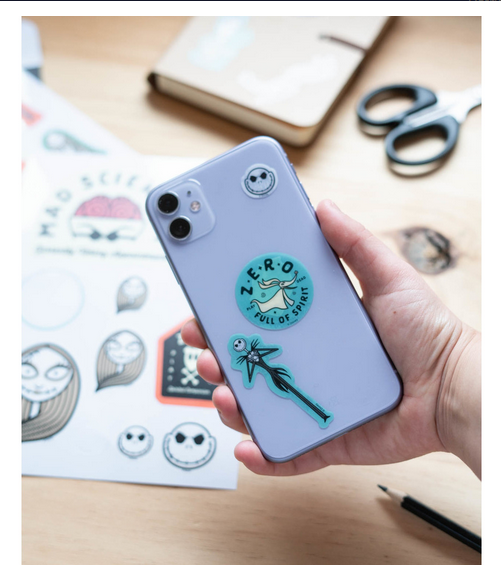 Gadget decals Pesadilla antes de navidad para móvil / Nadie sin regalo