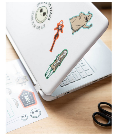Gadget decals Pesadilla antes de navidad para ordenador / Nadie sin regalo