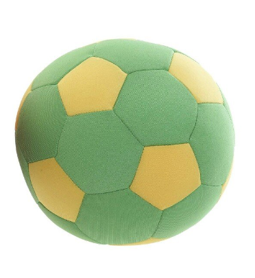 Peluche Pelota verde y amarillo / Nadie sin regalo