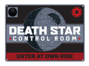 Placa Death Star de Star Wars / Nadie sin regalo