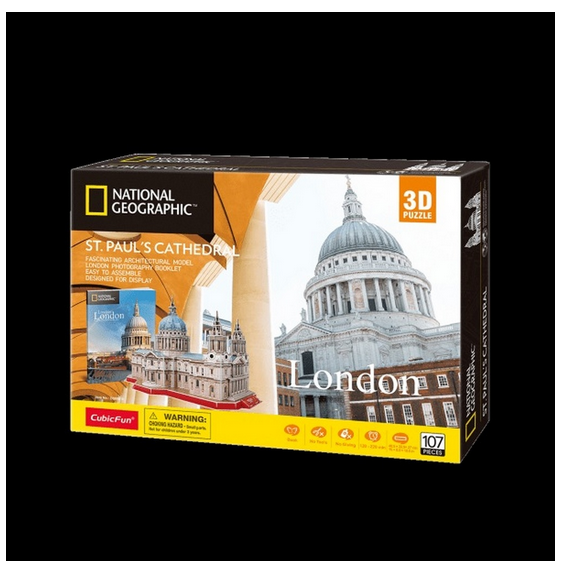 Puzzle National Geographic Catedral de San Pablo caja / Nadie sin regalo