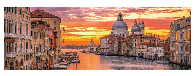 Puzzle Panorama El Gran Ganal Venecia  / Nadie sin regalo