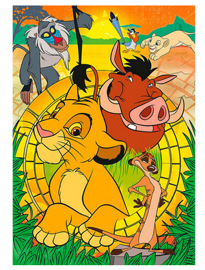 Puzzle 104 Rey Leon / Nadie sin regalo