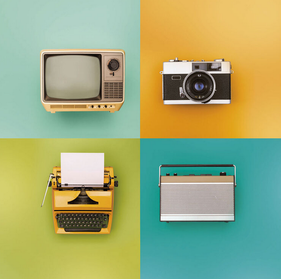 Puzzle Vintage Electronics Frame Me Up / Nadie sin regalo