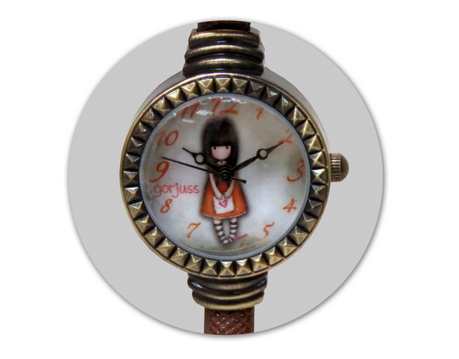 Reloj de pulsera Gorjuss "I gave you my heart" detalle / Nadie sin regalo