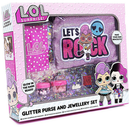 Set porta todo glitter y set de joyas LOL Surprise / Nadie sin regalo