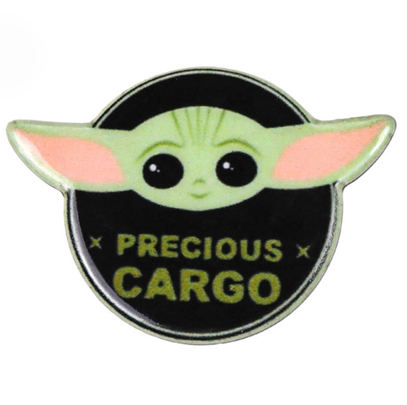Set 2 broches Yoda Child The Mandalorian Star Wars precious cargo / Nadie sin regalo