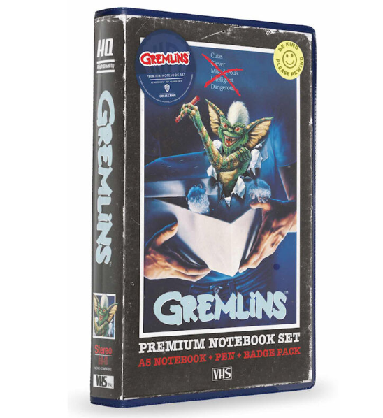 Set papeleria Gremlins portada / Nadie sin regalo