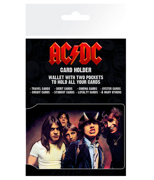 Tarjetero Band AC/DC / Nadie sin regalo