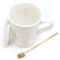 Taza blanca smile "Golden Chic" / Nadie sin regalo