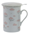 Taza para infusión con nubes en rosa / Nadie sin regalo