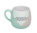 Taza Sonrie Mucho nunca es tarde si la risa es buena / Nadie sin regalo
