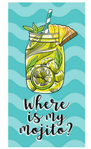 Toalla Where is my mojito? / Nadie sin regalo